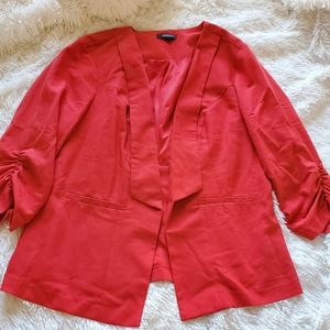 Red blazer